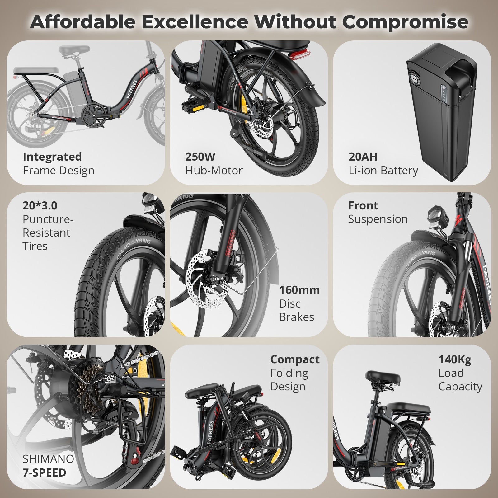 FAFREES Electric bikes ebike