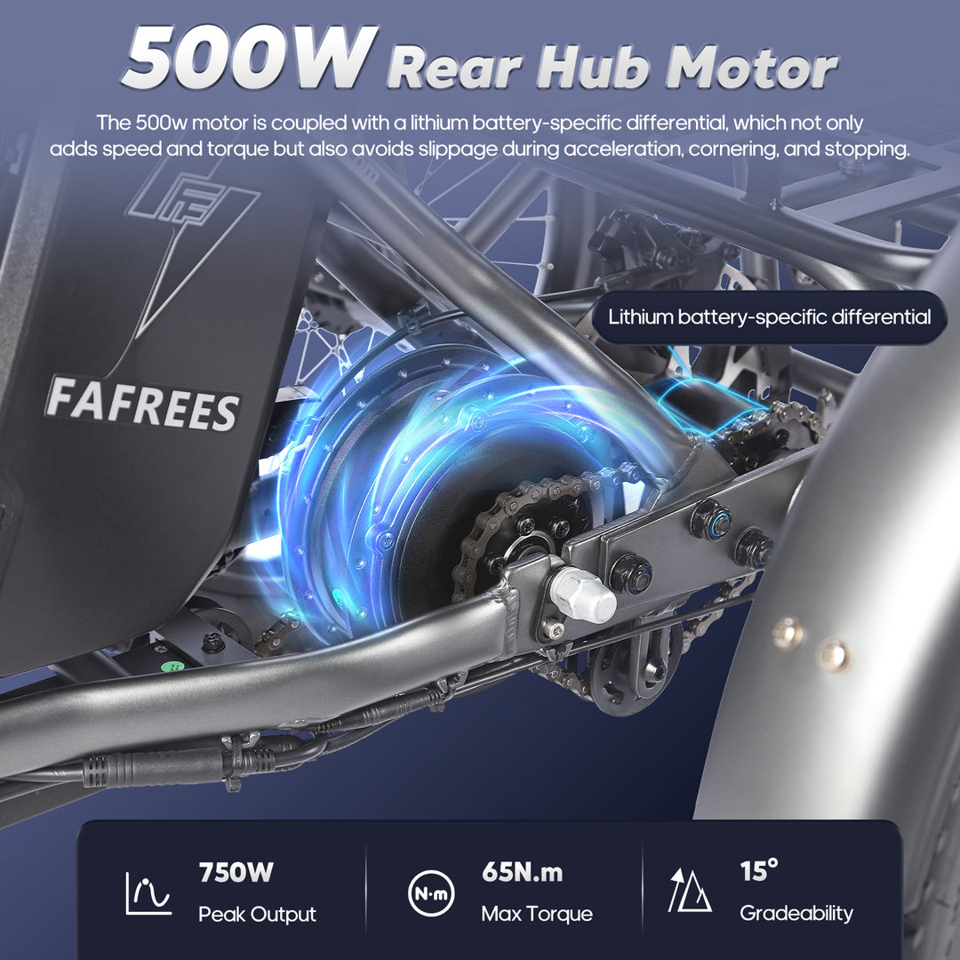 FAFREES .electric bicycle、electric bike、e-bike、motorized bicycle、power-assisted bicycle ,All Terrain Electric Bike,Off-road electric bikes,fat tires,Electric tricycle