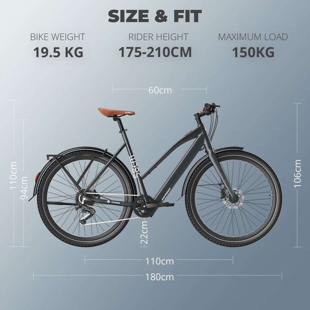 [EU]FAFREES F700W City Electric Bike