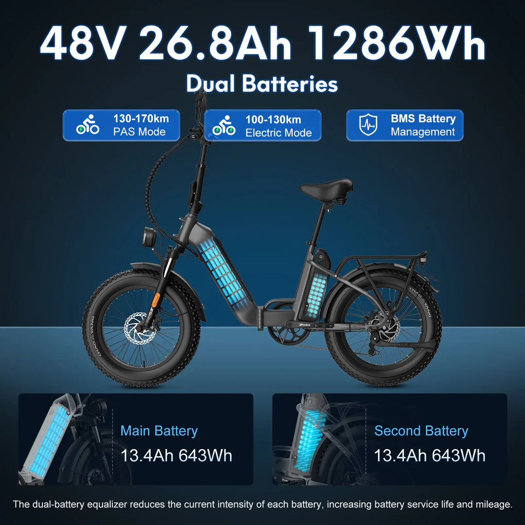 [EU] FAFREES FF20 Polar E24 Certified 26.8AH E-Mountainbike