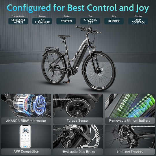 [EU]FAFREES FM8 City Electric Bike